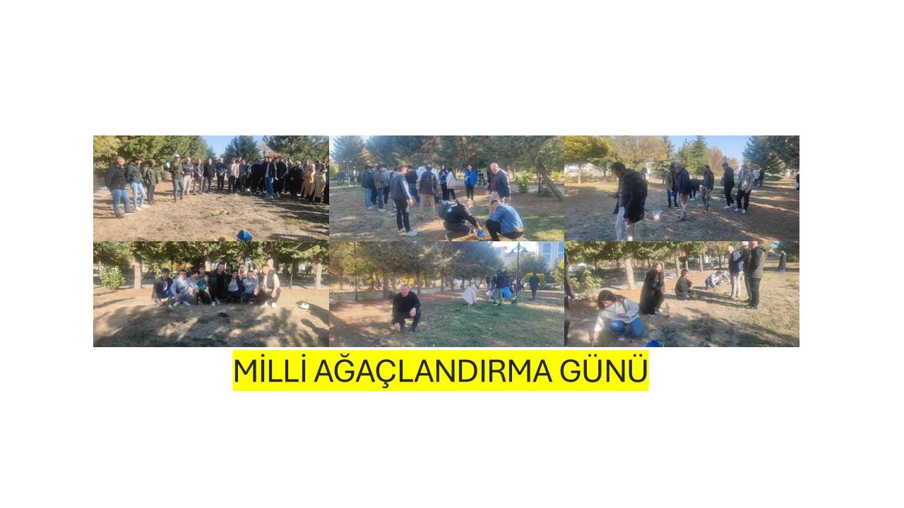 Milli Ağaçlandırma Günü Etkinliği